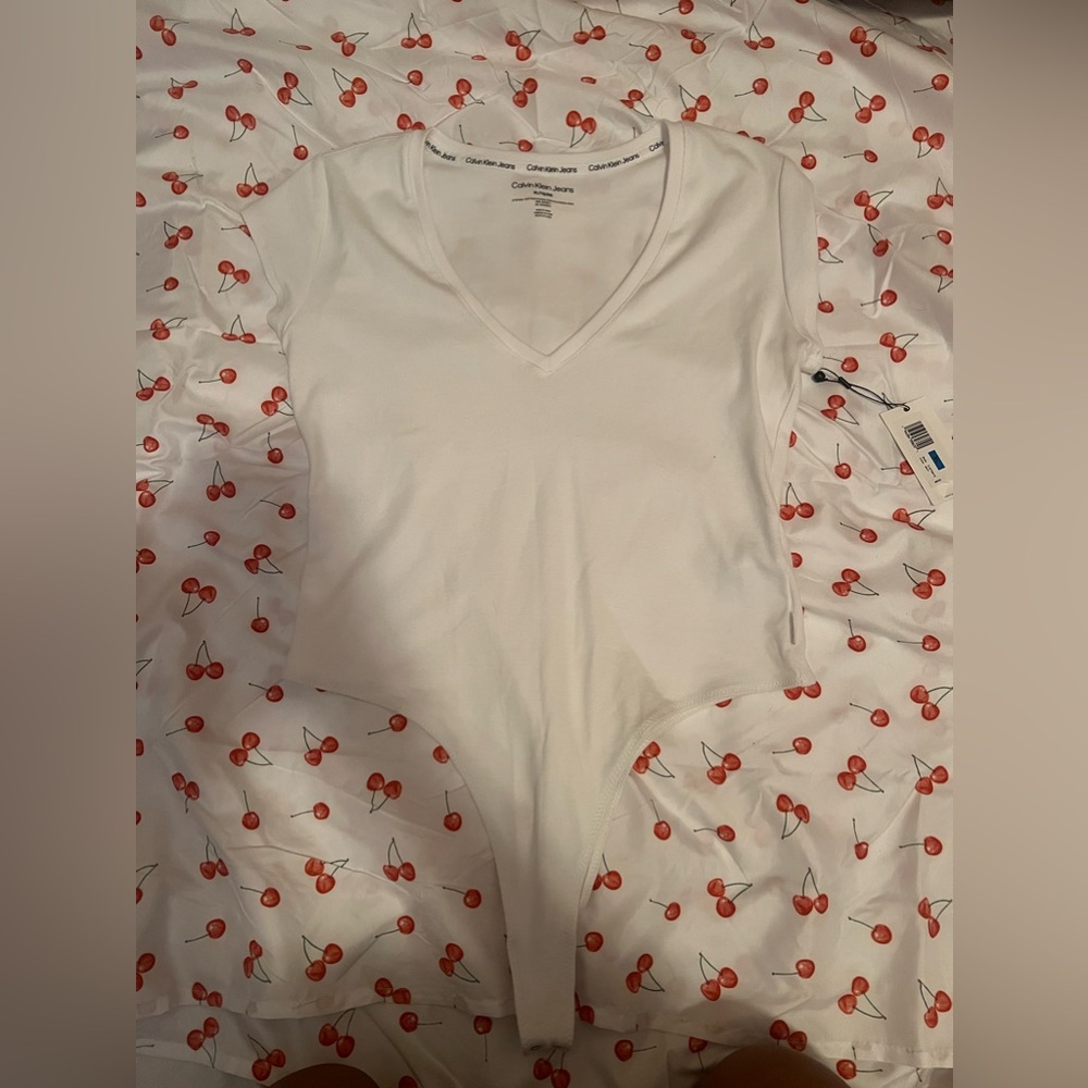 V-Neck Calvin Klein Body Suit
